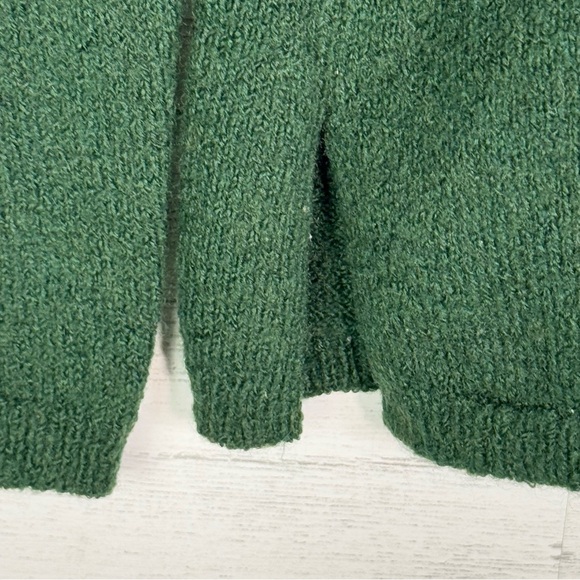 Vintage 90s GAP Womens Roll Neck Tunic Sweater Women’s Medium Dark Green - Picture 4 of 6
